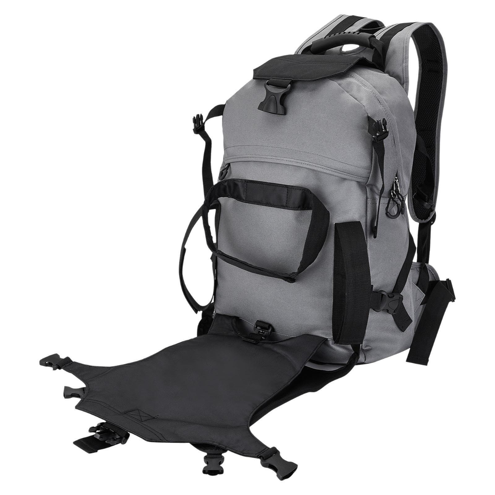 Cycling Gear Travel Bag - กระเป๋าเป้สะพายหลังสำหรับเล่นสกี กระเป๋าใส่หมวกกันน็อคสำหรับอุปกรณ์เล่นสกี กระเป๋าสำหรับปั่นจักรยานสำหรับกีฬา เดินป่า สเก็ต แคมป์ปิ้ง
