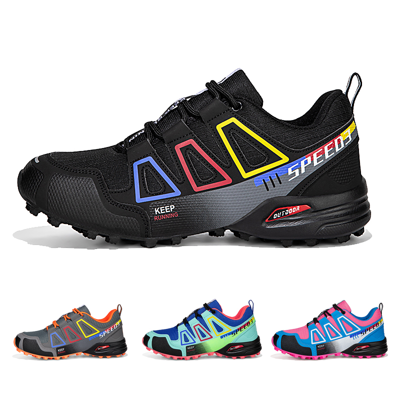 Clipless Mtb Shoes - รองเท้าปั่นจักรยานกันน้ำสำหรับผู้ชายและผู้หญิง รองเท้าปั่นจักรยานแบบไม่มีคลิป รองเท้าจักรยานแบบแบน รองเท้ากันลื่น รองเท้า MTB