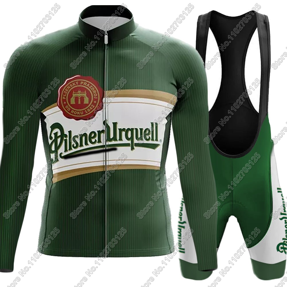 Cycling Gear Brands - 2025 เครื่องดื่มเบียร์ชุดขี่จักรยานJerseyฤดูร้อนภาษาเช็คคําแขนยาวเสื้อผ้าเสื้อแผนที่กางเกงกางเกงขาสั้นชุดจักรยานMTB Maillot