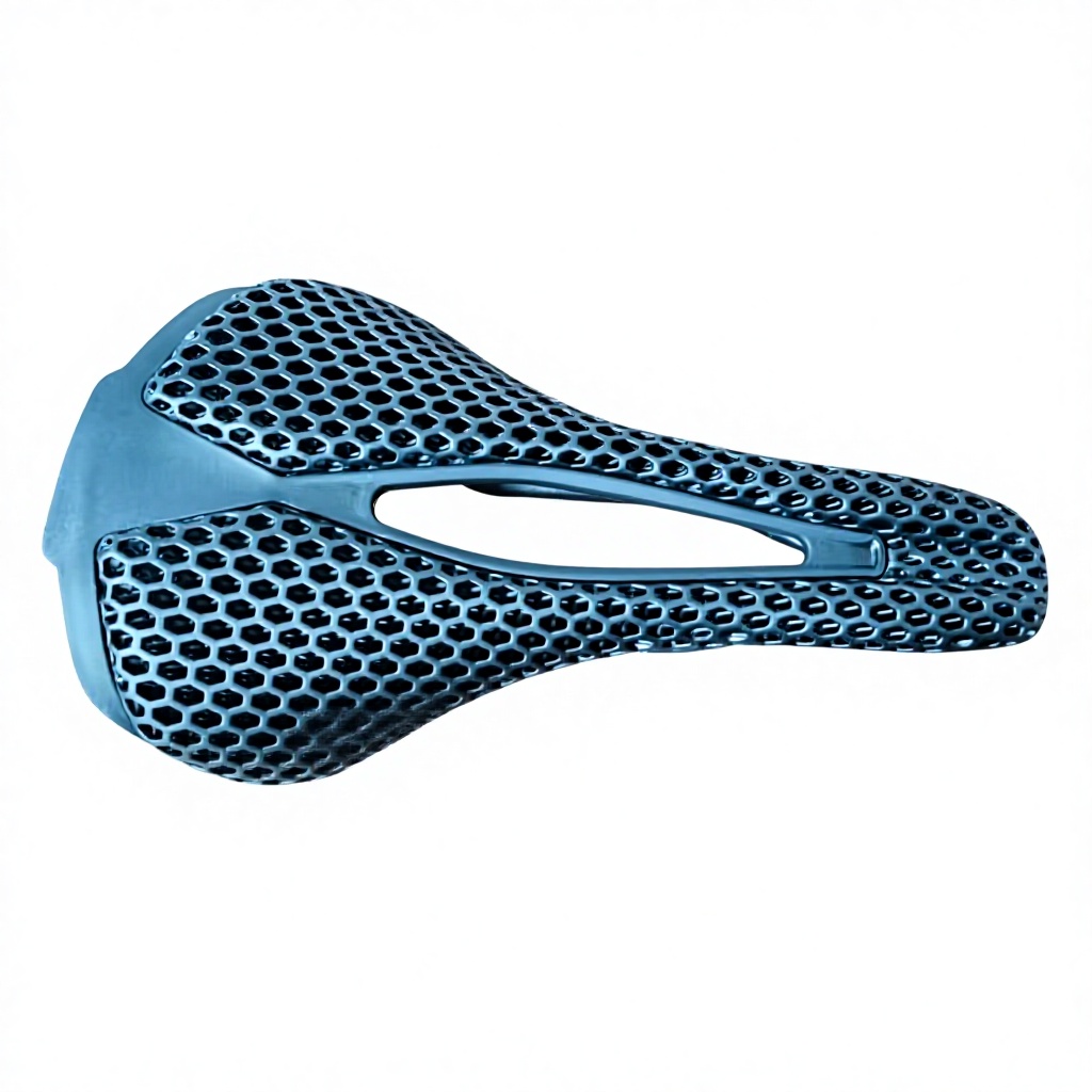 Carbon Fiber Saddle - เบาะจักรยานคาร์บอนไฟเบอร์พิมพ์ 3 มิติ, น้ำหนักเบาพิเศษ กันน้ำ, เจลระบายอากาศเพื่อความสบายสำหรับจักรยานเสือหมอบ,