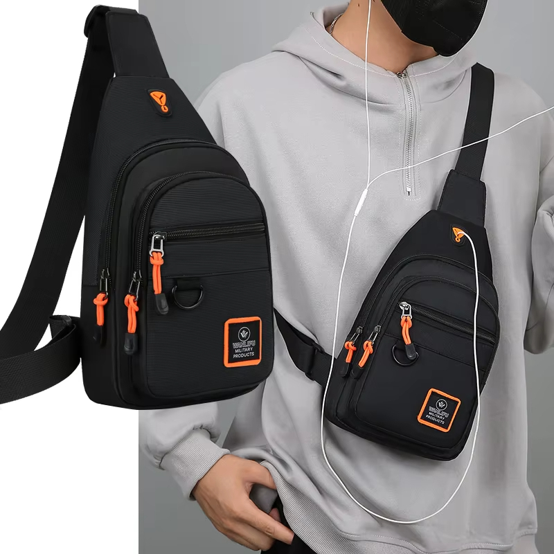 Cycling Gear Travel Bag - กระเป๋าสะพายไหล่สำหรับผู้ชาย สำหรับเดินป่า ปั่นจักรยาน กันน้ำ ใช้สำหรับเล่นกีฬา สะพายข้าง