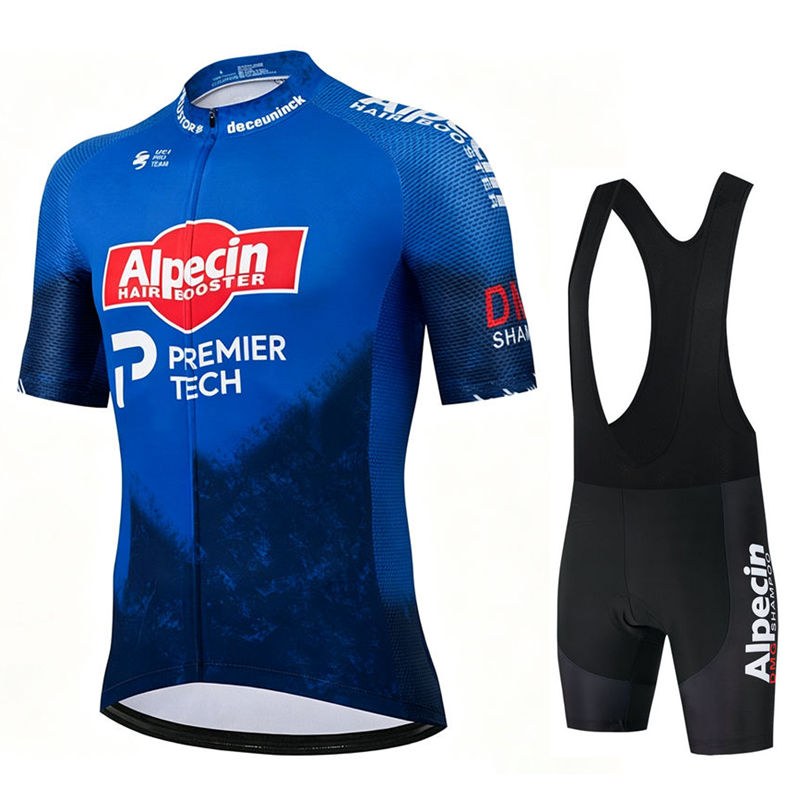Cycling Gear Brands - Alpecin Pro ขี่จักรยาน Jersey ชุดผู้ชายกางเกงขาสั้นจักรยานแขนสั้น Bicicleta