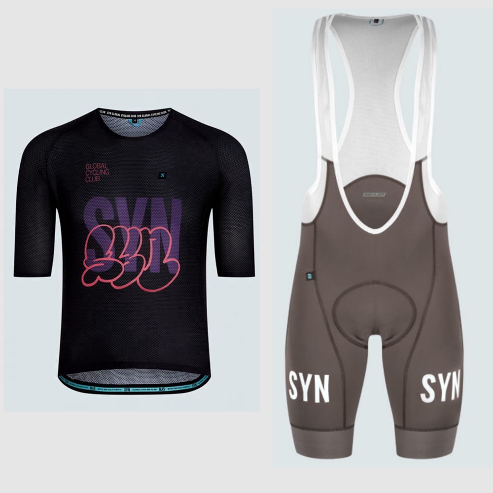 Cycling Gear Brands - ผู้ชายการฝึกอบรม DESIGN LAB ZIPLESS JERSEY BUBBLE