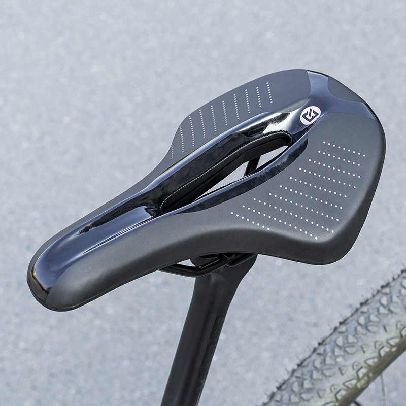 Carbon Fiber Saddle - ROCKBROS อานจักรยานระบายอากาศได้สบายเบาะกันน้ํานุ่มเบา MTB จักรยานเสือหมอบที่นั่งอานอุปกรณ์จักรยาน
