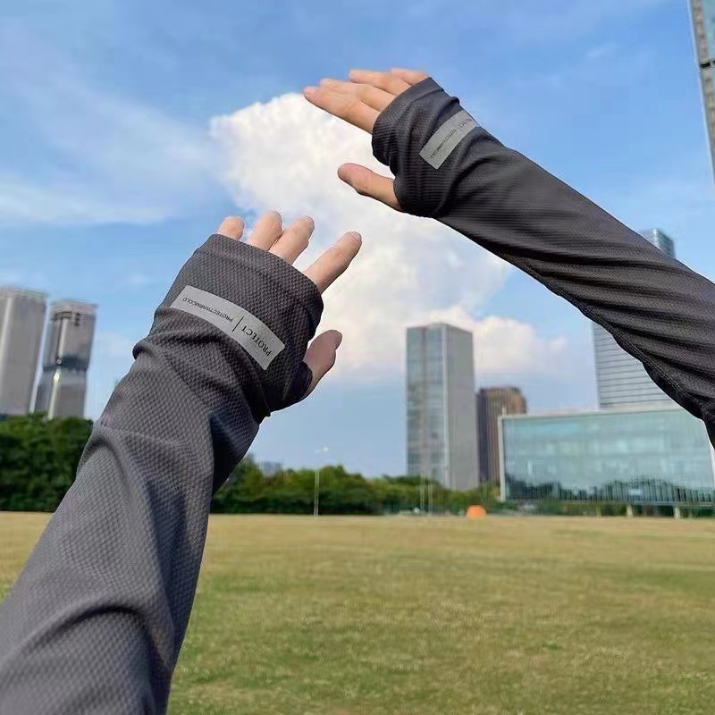 ปลอกแขนกันแดดแบบระบายอากาศ 1 ค - Gear In Cycling บทวิจารณ์และราคา