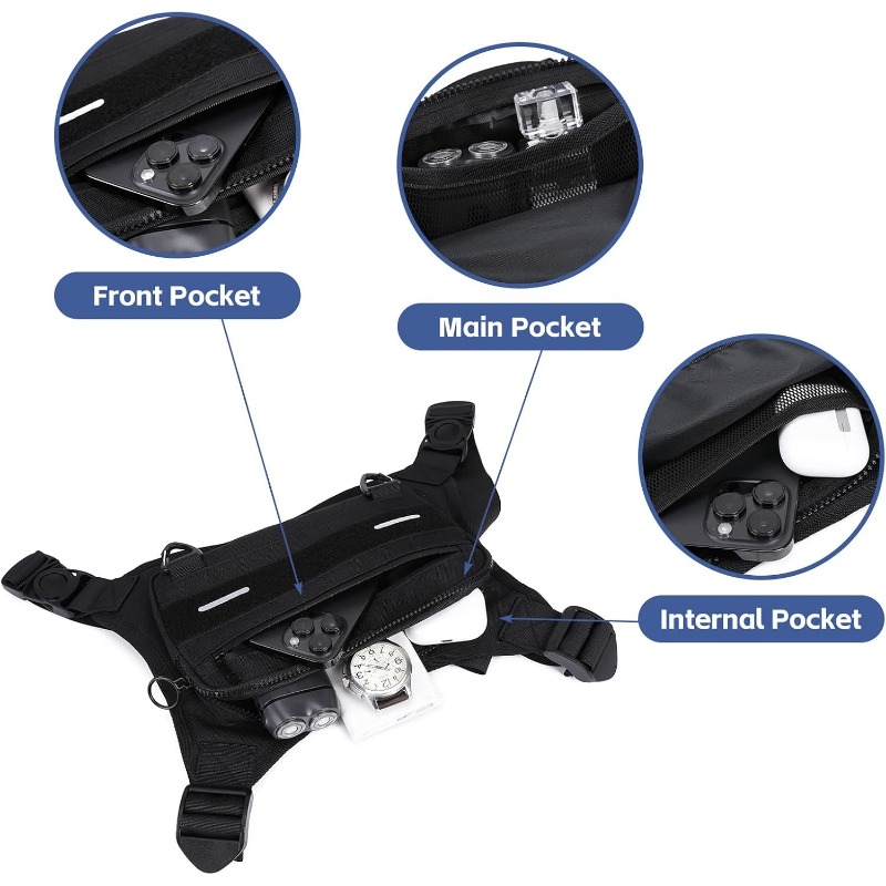 เสื้อกั๊กกระเป๋าเสื้อเกราะยุทธ - Cycling Gear Travel Bag บทวิจารณ์และราคา
