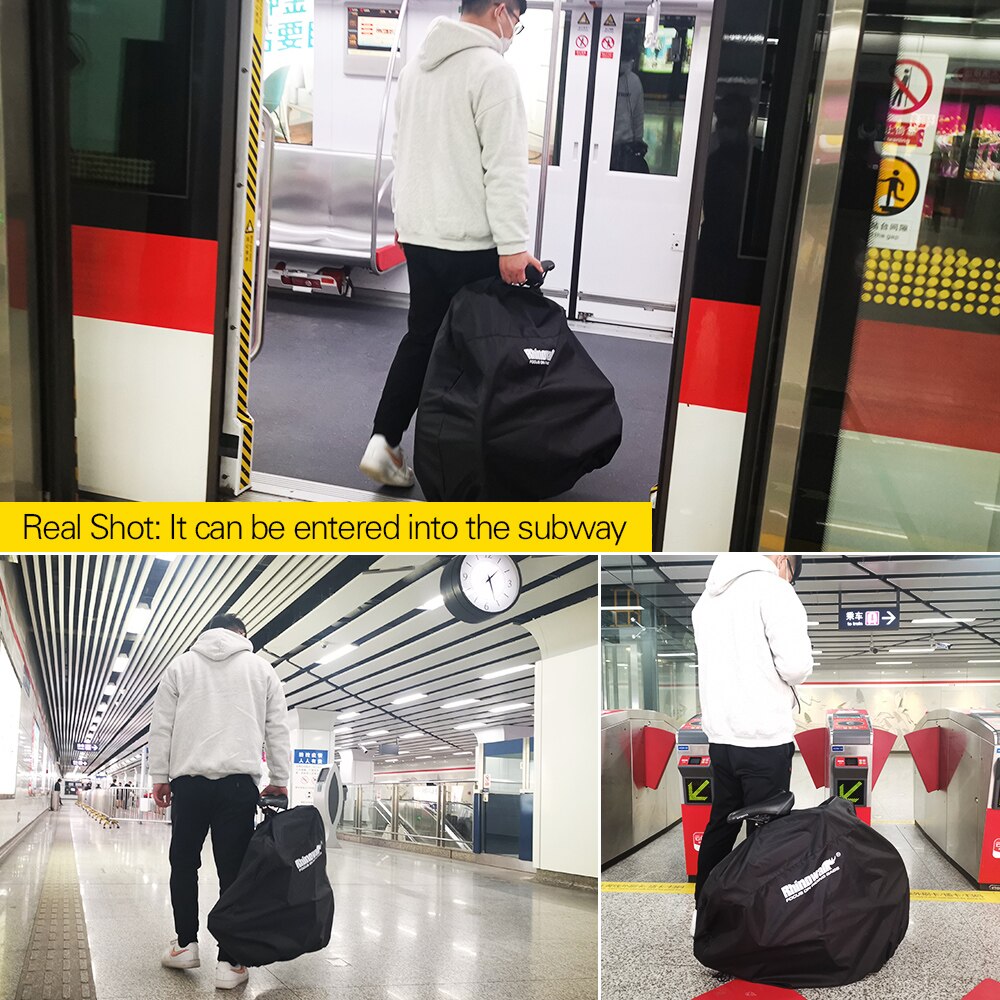Rhinowalk กระเป๋าเก็บจักรยานพั - Cycling Gear Travel Bag บทวิจารณ์และราคา