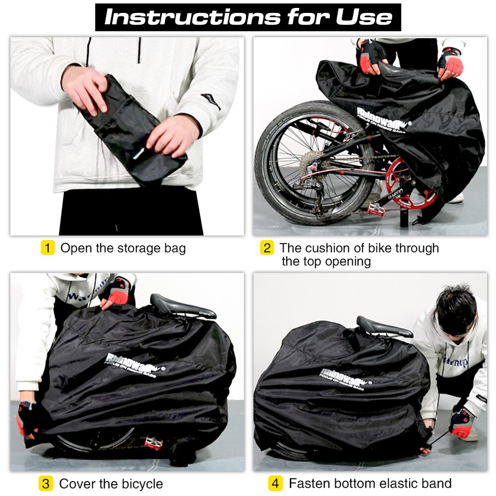 Rhinowalk กระเป๋าเก็บจักรยานพั - Cycling Gear Travel Bag บทวิจารณ์และราคา