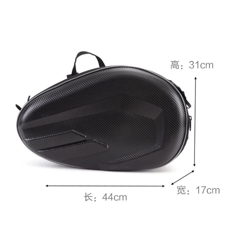 กระเป๋าข้างมอเตอร์ไซค์ลายคาร์บ - Carbon Fiber Saddle บทวิจารณ์และราคา