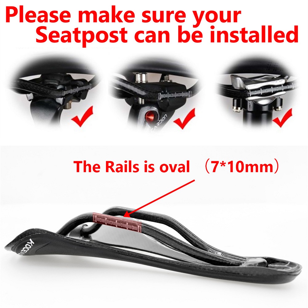 Kocevlo อานจักรยานคาร์บอนไฟเบอ - Carbon Fiber Saddle บทวิจารณ์และราคา