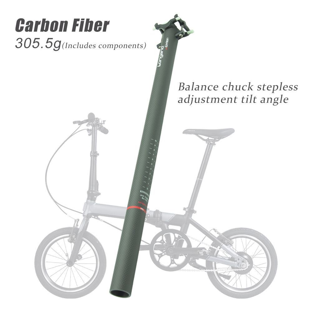หลักอานจักรยานแบบพับได้ LONGAN - Carbon Fiber Saddle บทวิจารณ์และราคา