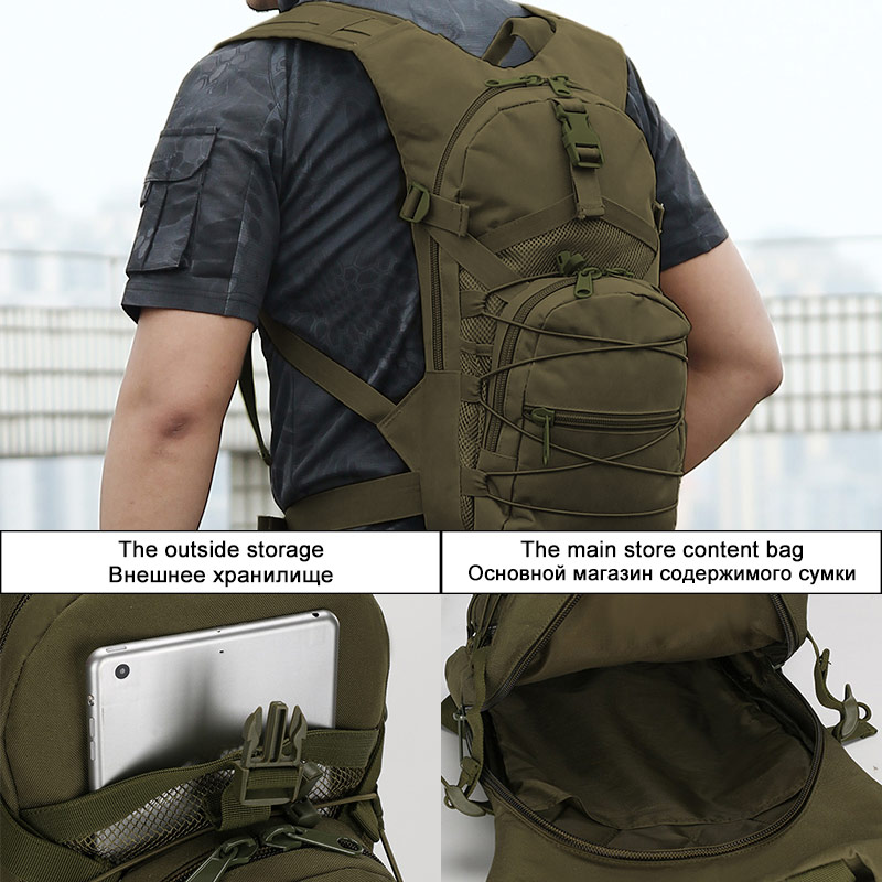 กระเป๋าเป้สะพายหลังยุทธวิธีมอล - Cycling Gear Travel Bag บทวิจารณ์และราคา